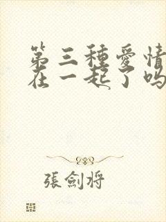 第三种爱情结局在一起了吗