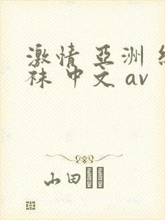 激情 亚洲 丝袜 中文 av
