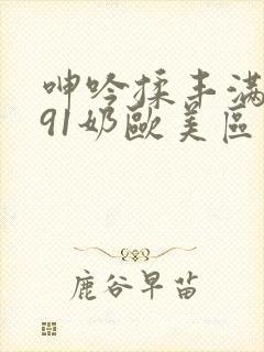 呻吟揉丰满对白91奶欧美区