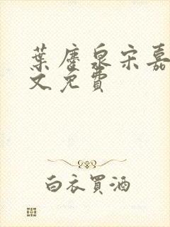 叶庆泉宋嘉琪全文免费