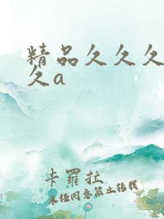 精品久久久久久久a
