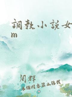 调教小说女s男m