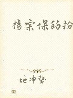 杨宗保的扮演者