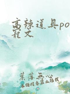 高辣道具po甜宠文