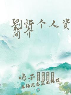 刘忻个人资料及简介