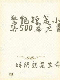 惊艳短篇小说合集500篇免费阅读可爱