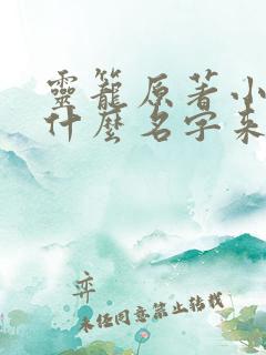 灵笼原著小说叫什么名字来着