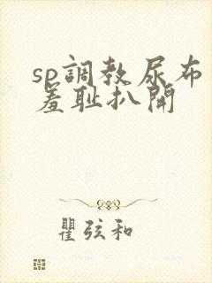 sp调教尿布式羞耻扒开