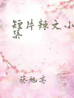 短片辣文小说合集