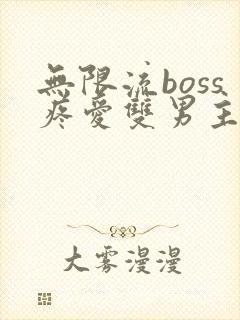 无限流boss疼爱双男主小说