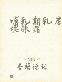 哺乳期乳房有硬块胀痛