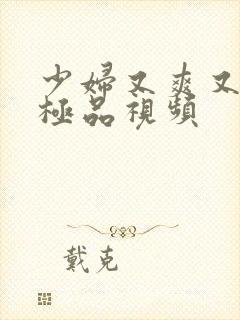 少妇又爽又高潮极品视频