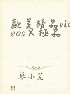 欧美精品videos×极品