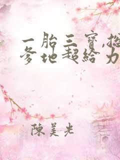 一胎三宝,总裁爹地超给力