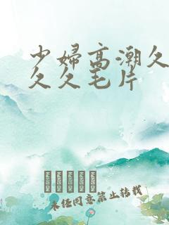 少妇高潮久久久久久毛片