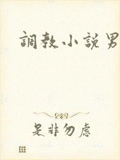 调教小说男男h