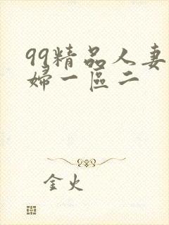 99精品人妻少妇一区二