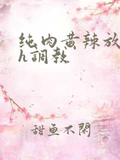 纯肉黄辣放荡高h调教