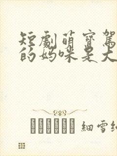 短剧萌宝驾到我的妈咪是大佬免费看