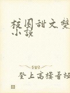 校园甜文双男主小说