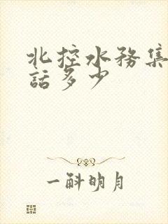 北控水务集团电话多少