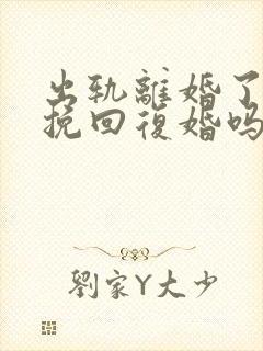 出轨离婚了还能挽回复婚吗