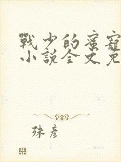 战少的蜜宠娇妻小说全文免费阅读