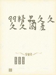 99精品久久久久久国产