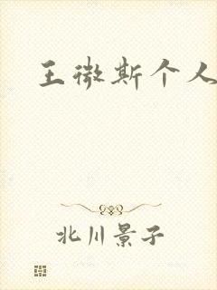 王微斯个人简介