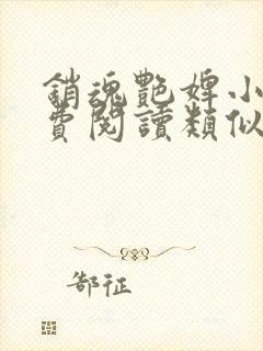 销魂艳婢小说免费阅读类似