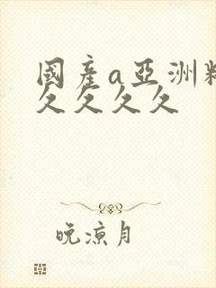 国产a亚洲精品久久久久