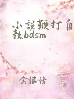 小说鞭打自愿调教bdsm