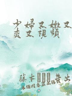 少妇又嫩又紧又爽又视频