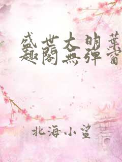 盛世大明叶青笔趣阁无弹窗