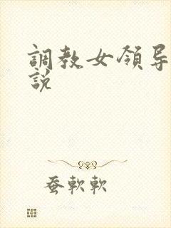 调教女领导m小说