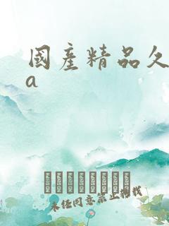 国产精品久久久a