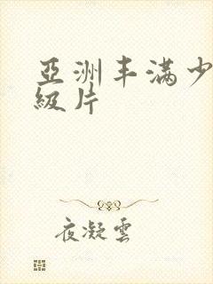 亚洲丰满少妇一级片