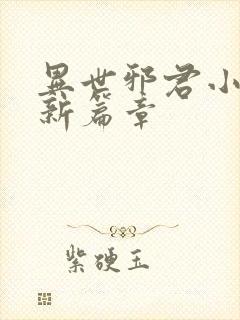 异世邪君小说最新篇章