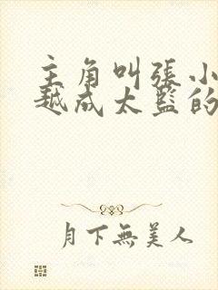 主角叫张小凡穿越成太监的小说