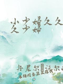 小少妇久久久久久少妇