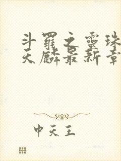 斗罗之灵珠神剑天麟最新章节下载