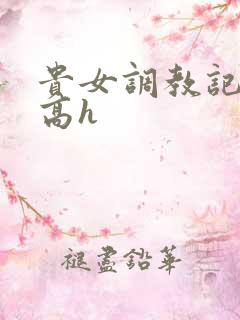 贵女调教记np高h