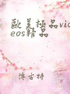 欧美极品videos精品
