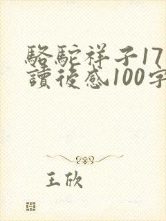 骆驼祥子17章读后感100字