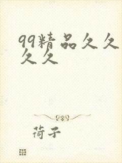 99精品久久久久久