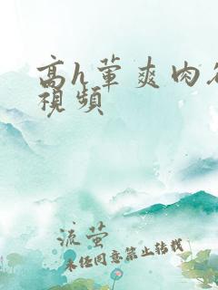 高h荤爽肉欲文视频