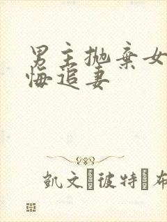 男主抛弃女主后悔追妻