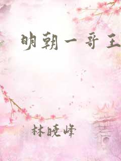 明朝一哥王阳明