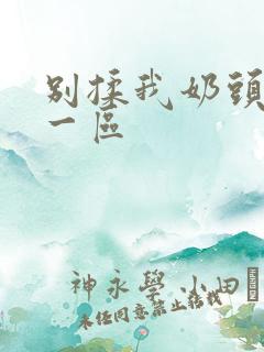 别揉我奶头嗯啊一区