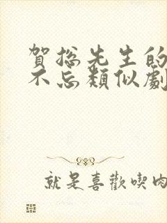 贺总先生的恋恋不忘类似剧